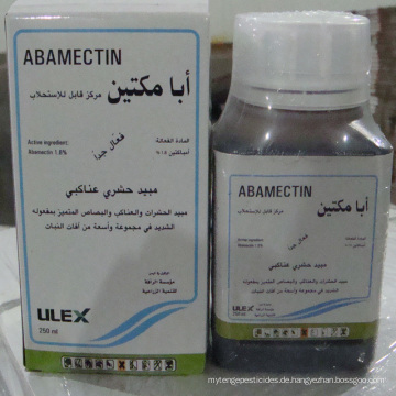 Brown Liquid Abamectin 1,8% EC Insektizid Abamectin Lieferant